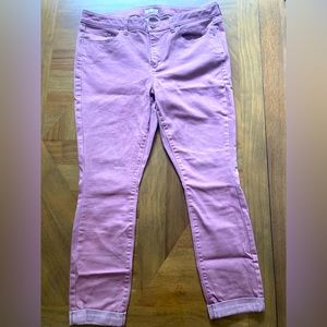 Mauve/Purple Lauren Conrad Skinny Jeans